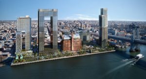 rendering of the Domino Sugar Refinery project